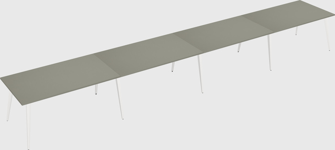 Modern rectangular office desk