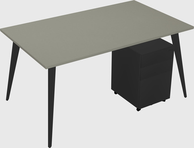 Modern Rectangular Office Desk