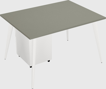 Modern rectangular office desk