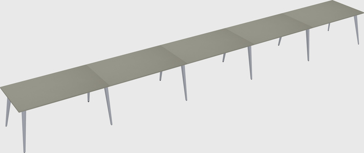 Modern rectangular office desk