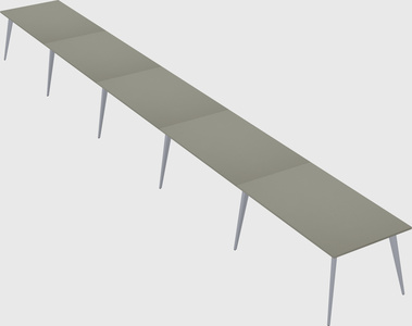 Modern rectangular office desk