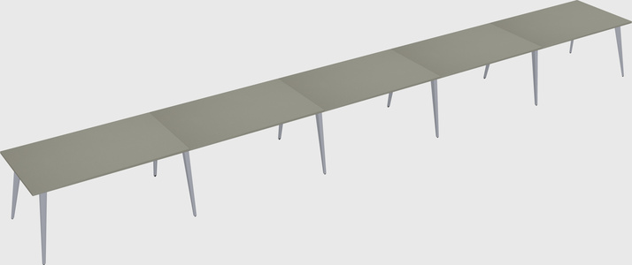 Modern rectangular office desk