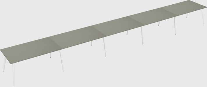 Modern rectangular office desk