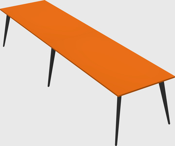 Modern rectangular office desk
