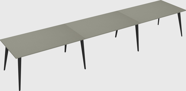 Modern rectangular office desk