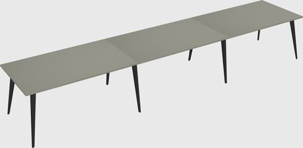 Modern rectangular office desk