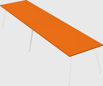 Modern rectangular office desk