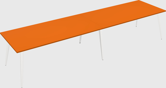Modern rectangular office desk