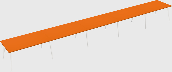 Modern rectangular office desk