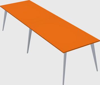 Modern rectangular office desk