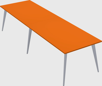 Modern rectangular office desk