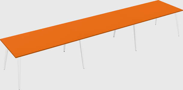 Modern rectangular office desk