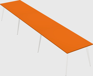 Modern rectangular office desk