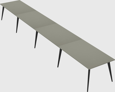 Modern rectangular office desk