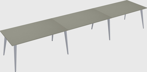 Modern rectangular office desk