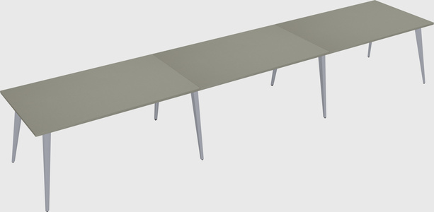Modern rectangular office desk