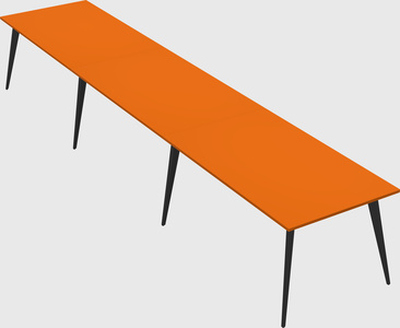 Modern rectangular office desk