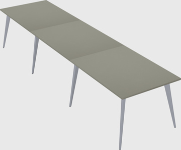 Modern rectangular office desk