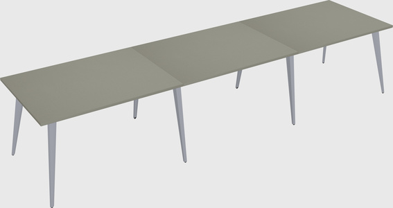 Modern rectangular office desk