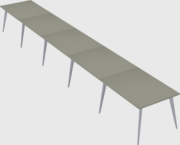 Modern rectangular office desk