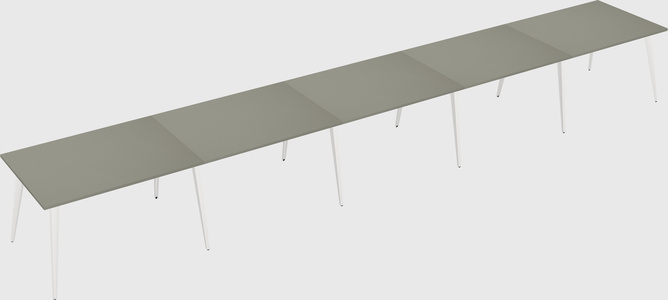 Modern rectangular office desk