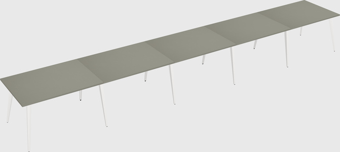 Modern rectangular office desk