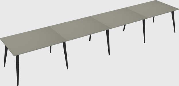 Modern rectangular office desk