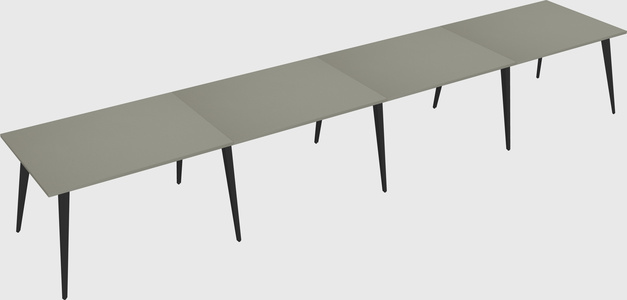 Modern rectangular office desk