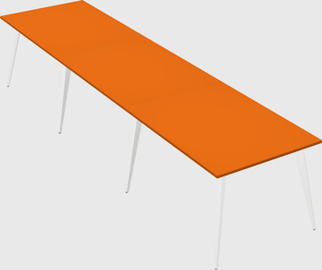 Modern rectangular office desk