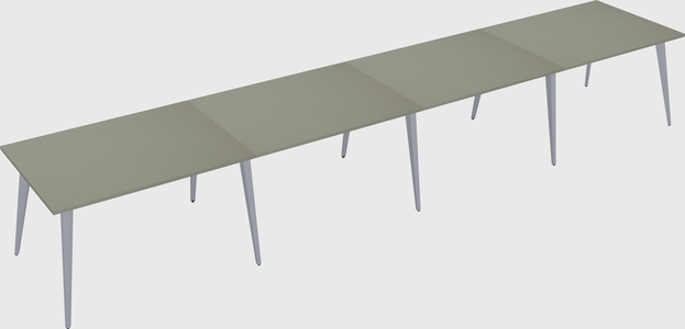 Modern rectangular office desk