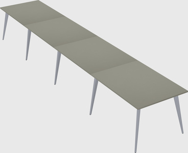 Modern rectangular office desk
