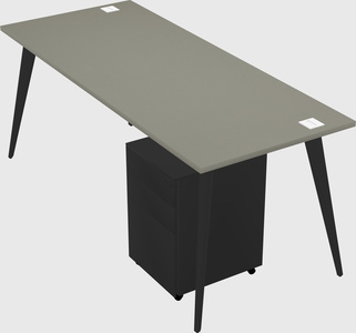 Modern rectangular office desk