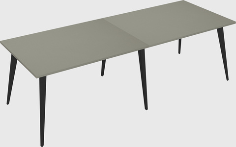 Modern rectangular office desk