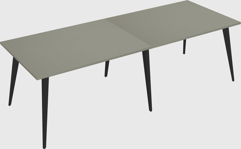 Modern rectangular office desk