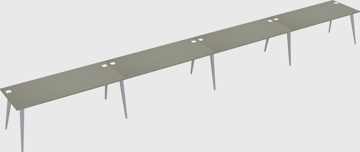 Modern rectangular office desk