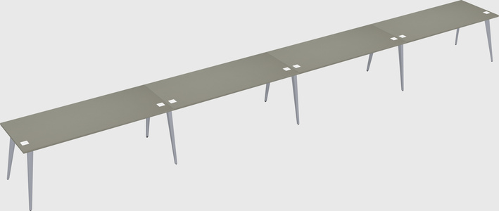 Modern rectangular office desk