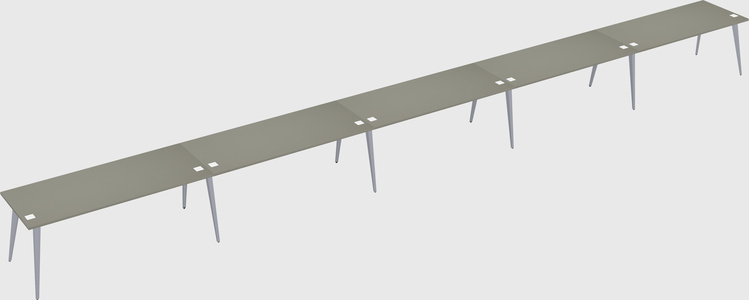 Modern rectangular office desk