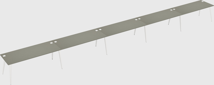 Modern rectangular office desk
