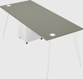 Modern rectangular office desk