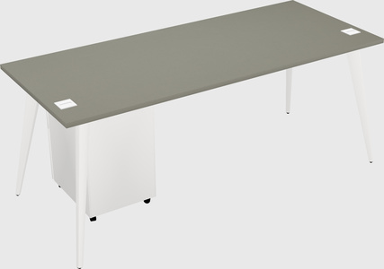 Modern rectangular office desk
