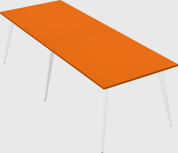 Modern rectangular office desk