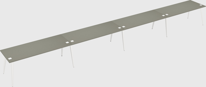 Modern rectangular office desk