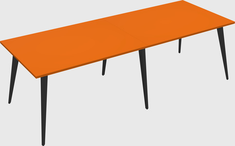 Modern rectangular office desk