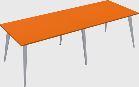 Modern rectangular office desk