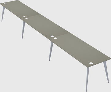 Modern rectangular office desk