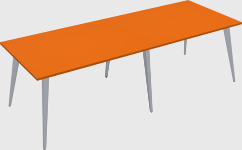 Modern rectangular office desk