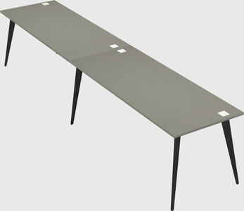 Modern rectangular office desk