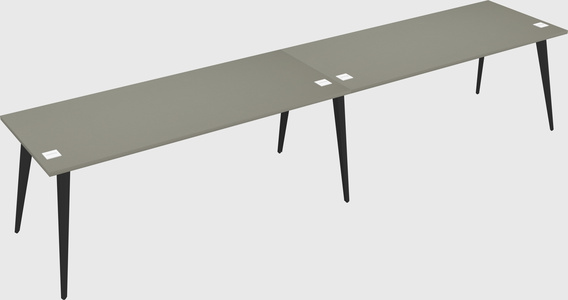 Modern rectangular office desk