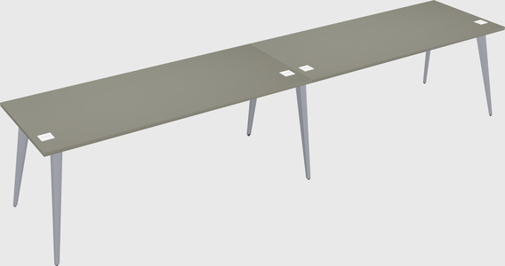 Modern rectangular office desk