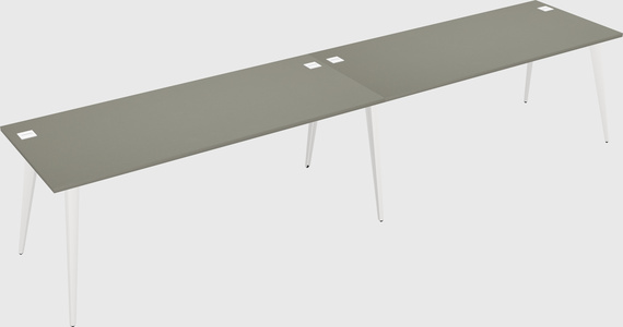 Modern rectangular office desk